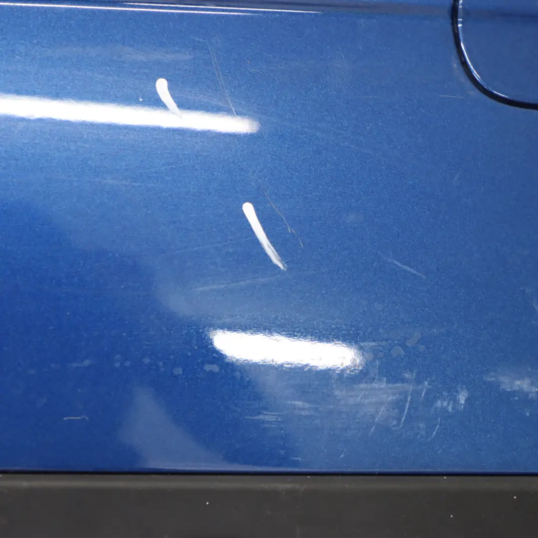 Mini R56 R57 Bumper Trim Cover Panel PDC Rear Lightning Blue Metallic - A63 - SKU 0430249-LB - Part number 0430249