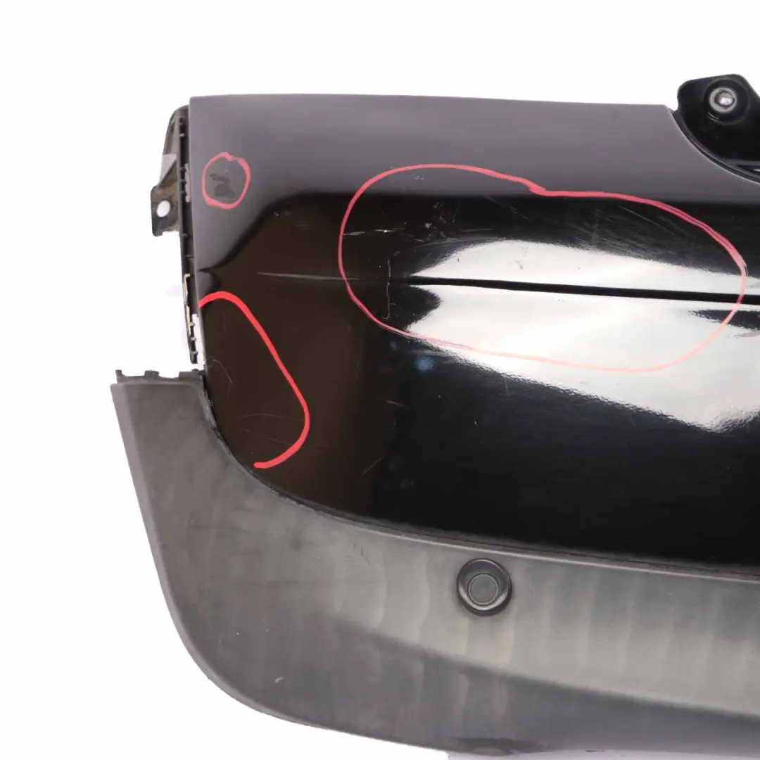 Bumper Panelling Cover PDC Midnight Black Metallic - A94 to Mini R56 R57 Rear with Part number 0430249 Mini R56 R57 Rear Bumper Panelling Cover PDC Midnight Black Metallic - A94 - SKU 0430249-MNB1 - Part number 0430249