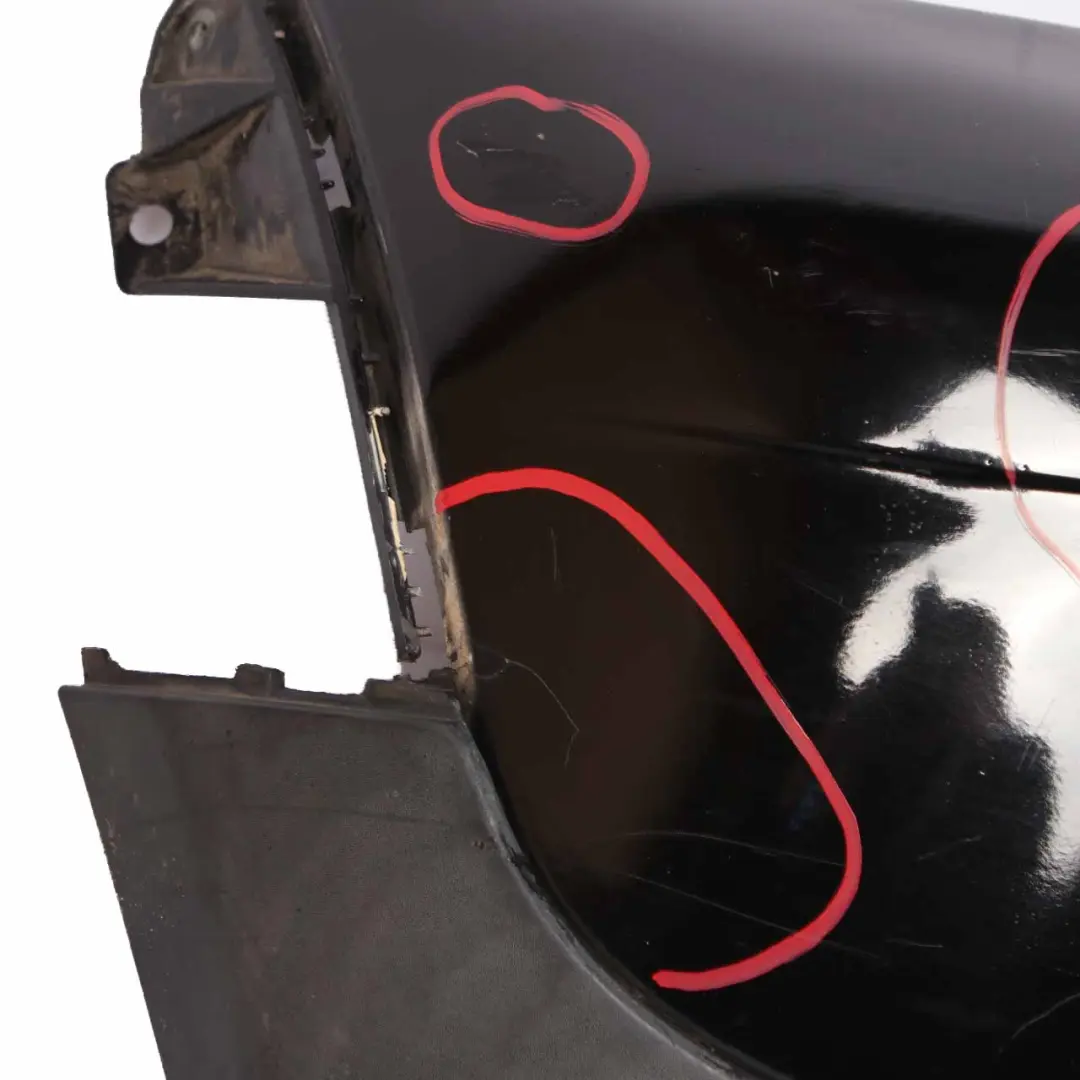 Mini R56 R57 Rear Bumper Panelling Cover PDC Midnight Black Metallic - A94 - SKU 0430249-MNB1 - Part number 0430249