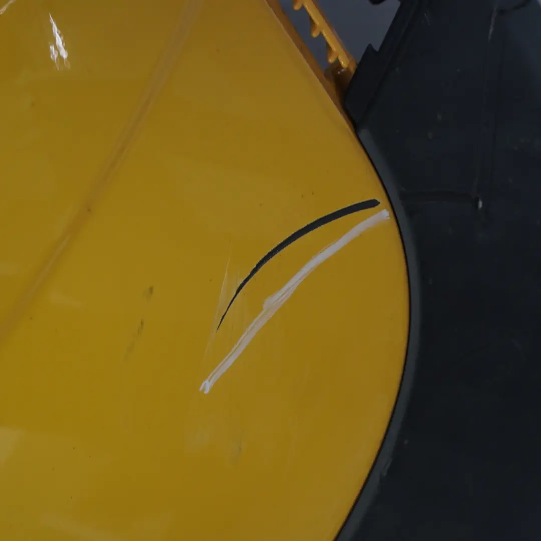 Bumper Trim Panel Covering Mellow Yellow - A58 to Mini R56 R57 Rear with Part number 0430249 Mini R56 R57 Rear Bumper Trim Panel Covering Mellow Yellow - A58 - SKU 0430249-MY - Part number 0430249