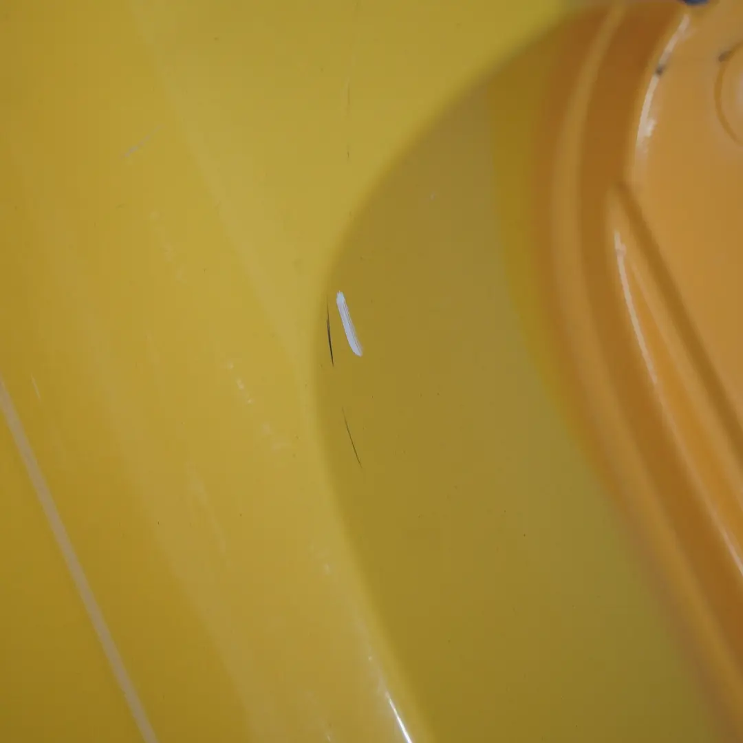 Stossfänger Hinten Mellow Yellow Gelb - A58 für Mini Cooper R56 R57 mit Teilenummer 0430249 Mini Cooper R56 R57 Stossfänger Hinten Mellow Yellow Gelb - A58 - SKU 0430249-MY - Teilenummer 0430249