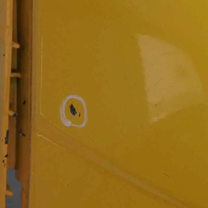 Mini R56 R57 Rear Bumper Trim Panel Covering Mellow Yellow - A58 - SKU 0430249-MY - Part number 0430249