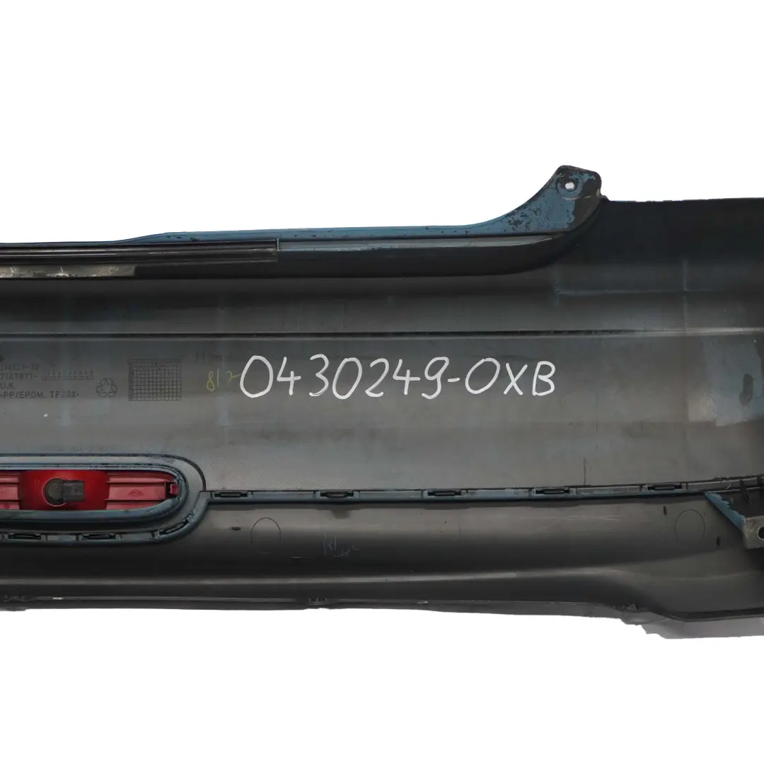 Mini Cooper R56 R57 Stossfänger Hinten Oxygen Blue Blau - A74 - SKU 0430249-OXB - Teilenummer 0430249