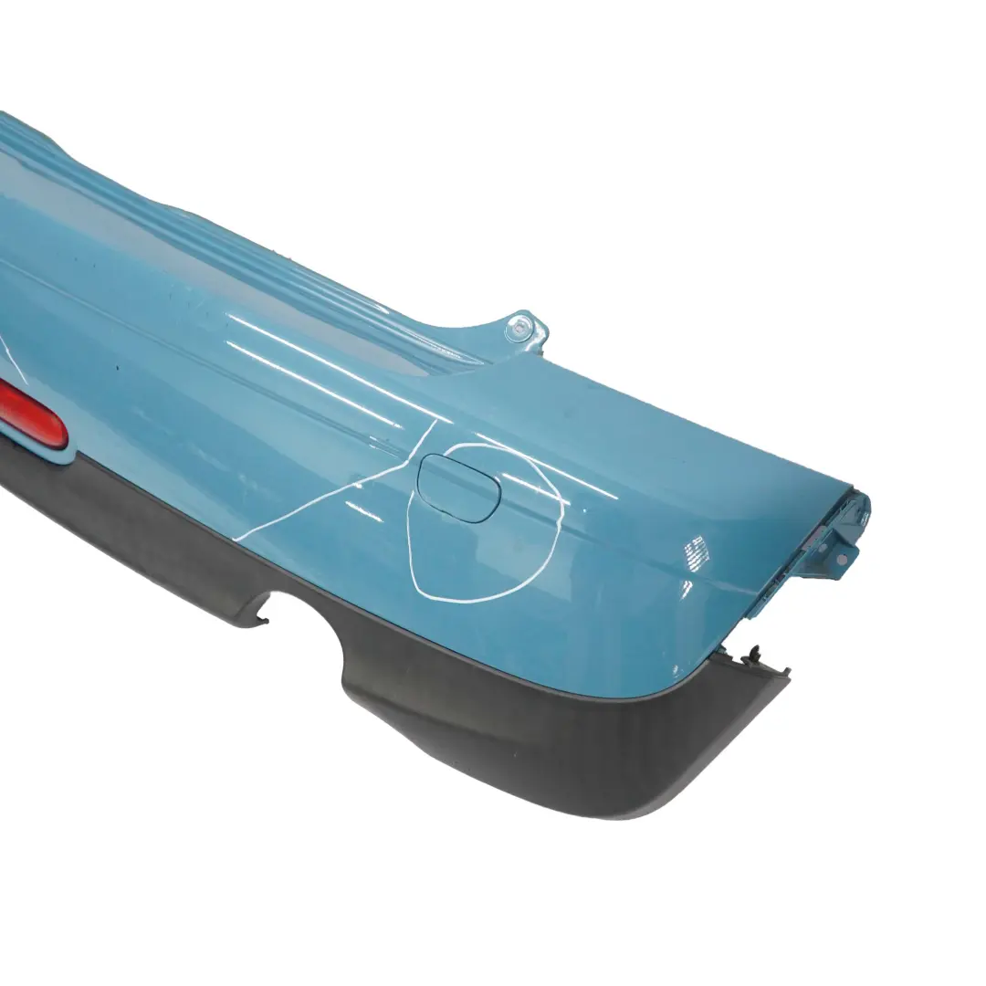 Mini R56 R57 Pare-chocs arriere complet Bleu Oxygene - A74 - SKU 0430249-OXB - Numéro de pièce 0430249
