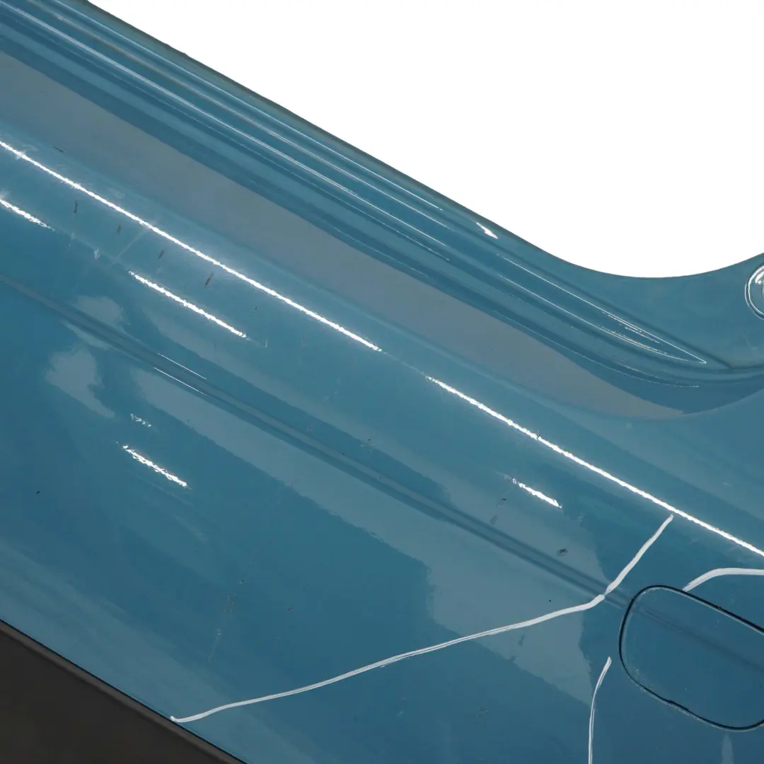 Mini R56 R57 Rear Bumper Trim Panel Oxygen Blue - A74 - SKU 0430249-OXB - Part number 0430249