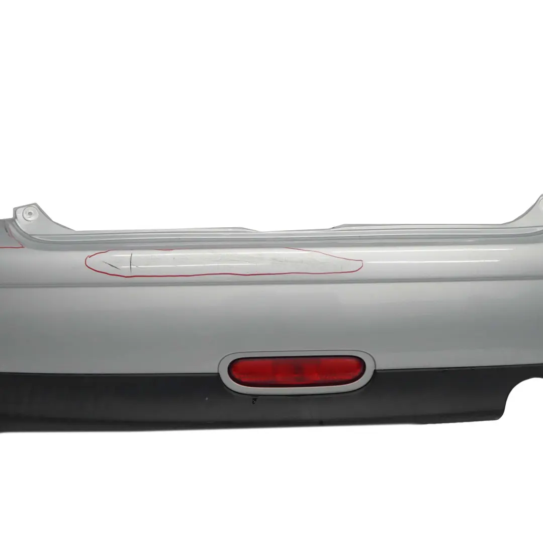 Stossfänger Hinten Pure Silver Silber Metallic - 900 für Mini Cooper R56 R57 mit Teilenummer 0430249 Mini Cooper R56 R57 Stossfänger Hinten Pure Silver Silber Metallic - 900 - SKU 0430249-PS1 - Teilenummer 0430249