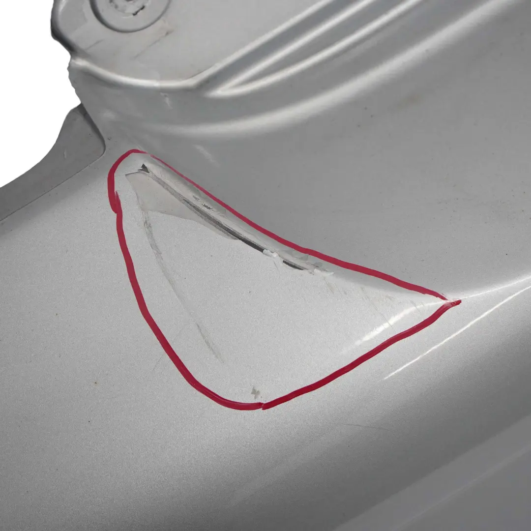 Mini Cooper One 1 R56 R57 Complete Rear Bumper Pure Silver Metallic - 900 - SKU 0430249-PS1 - Part number 0430249