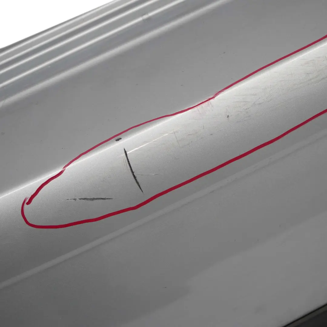 Mini Cooper One 1 R56 R57 Complete Rear Bumper Pure Silver Metallic - 900 - SKU 0430249-PS1 - Part number 0430249