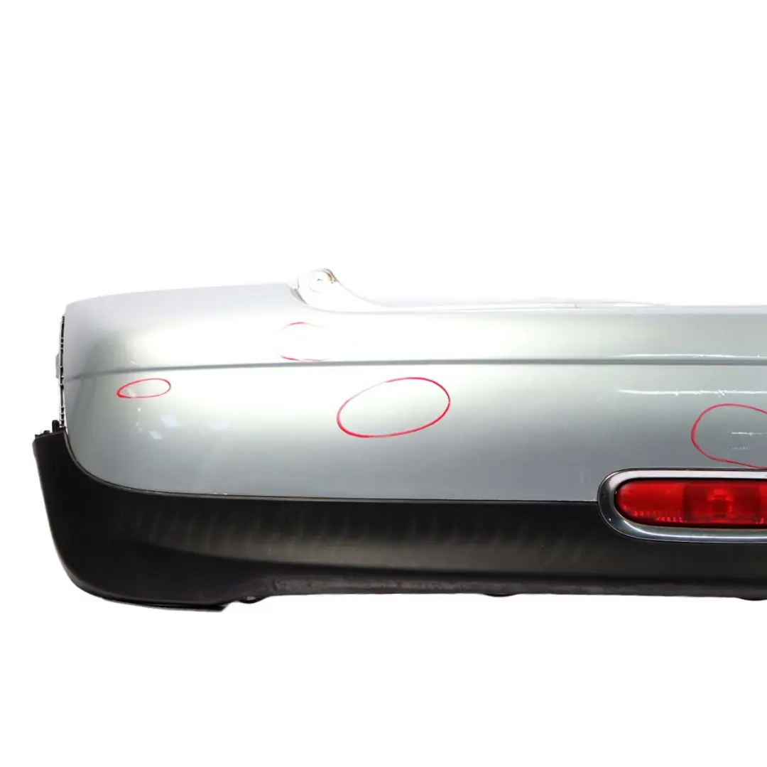 Mini Cooper One R56 R57 Complete Rear Bumper Pure Silver Metallic - 900 - SKU 0430249-PS2 - Part number 0430249