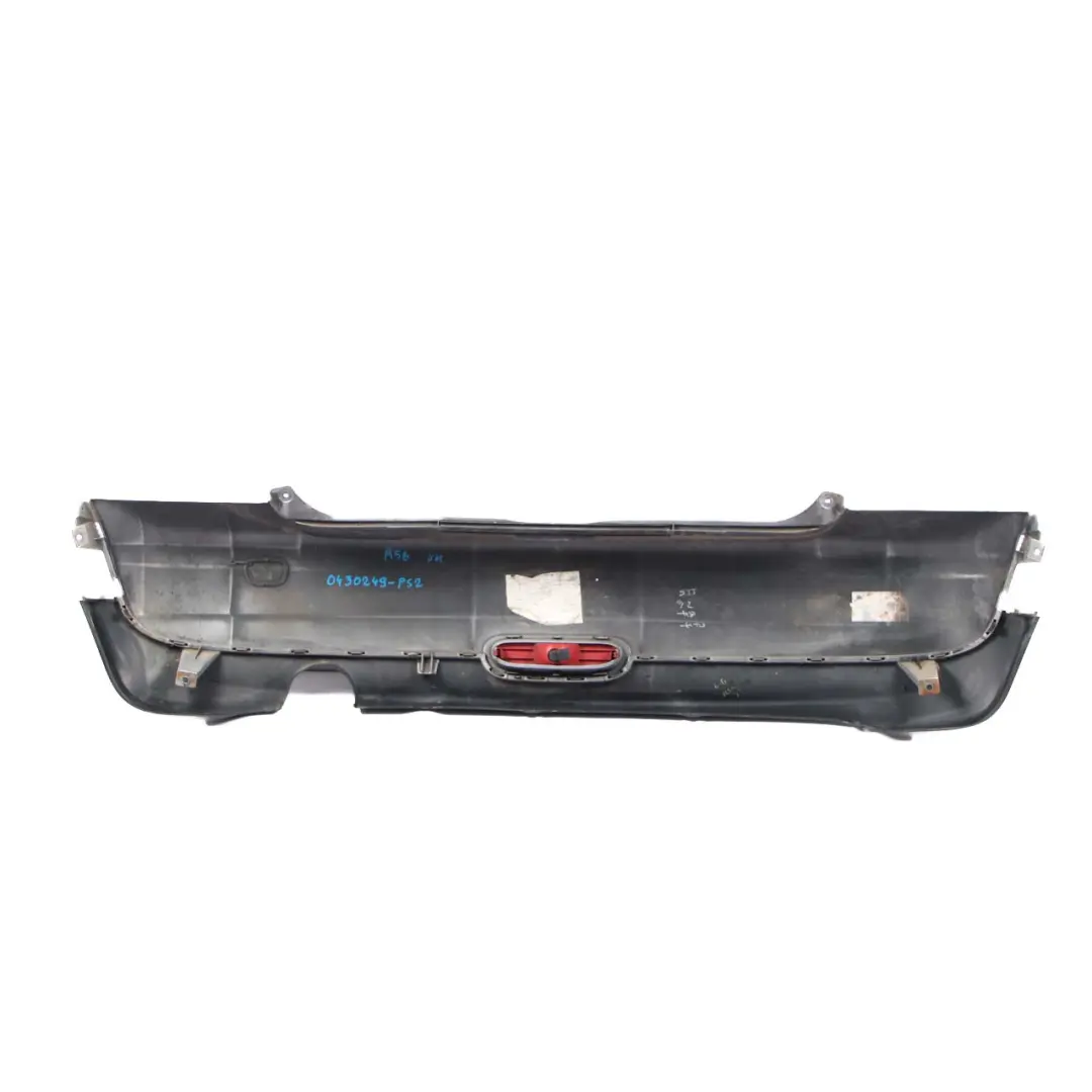 Mini Cooper One R56 R57 Complete Rear Bumper Pure Silver Metallic - 900 - SKU 0430249-PS2 - Part number 0430249