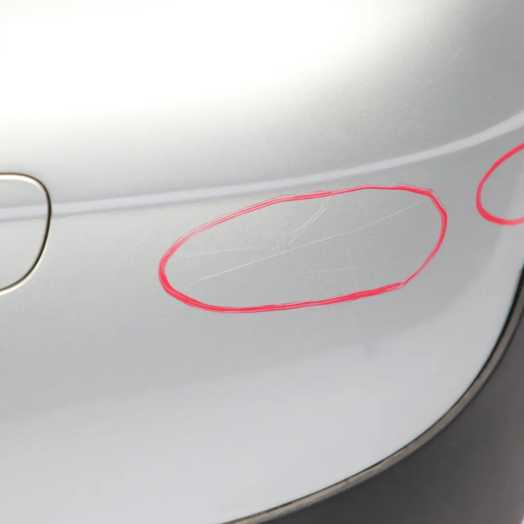 Mini Cooper One R56 R57 Complete Rear Bumper Pure Silver Metallic - 900 - SKU 0430249-PS2 - Part number 0430249