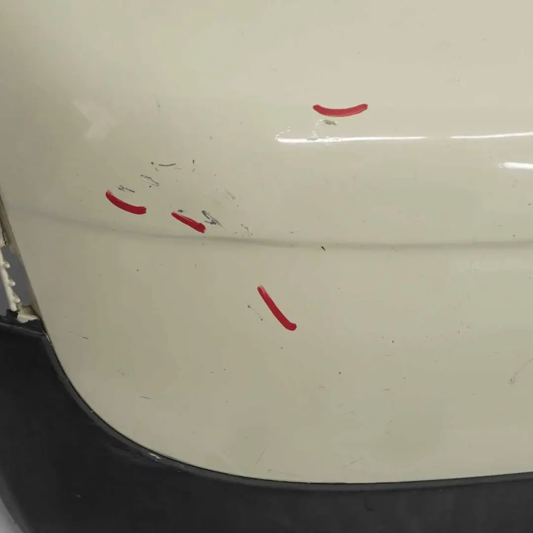 Mini Cooper R56 R57 Rear Bumper Covering Trim Panel Pepper White - 850 - SKU 0430249-PW4 - Part number 0430249