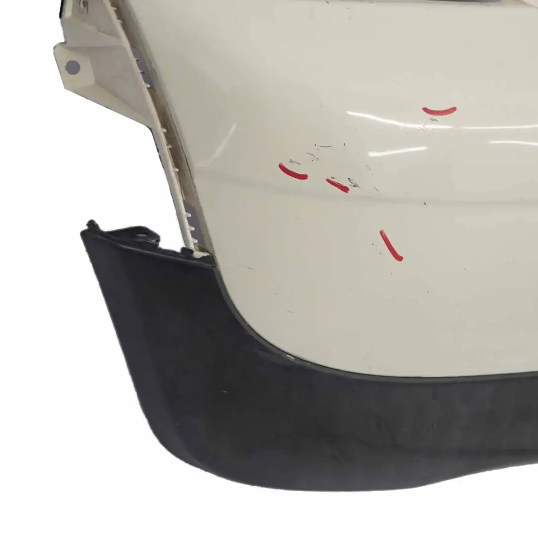 Hintere Stoßstangenverkleidung Blende Pepper White - 850 für Mini Cooper R56 R57 mit Teilenummer 0430249 Mini Cooper R56 R57 Hintere Stoßstangenverkleidung Blende Pepper White - 850 - SKU 0430249-PW4 - Teilenummer 0430249