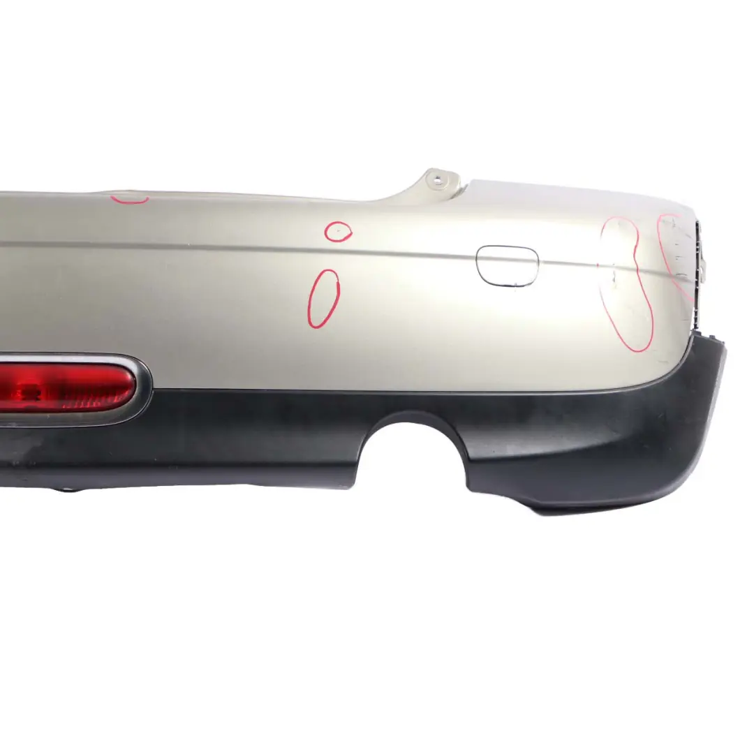 Complete Rear Bumper Sparkling Silver Metallic - A60 to Mini Cooper 2 R56 R57 with Part number 0430249 Mini Cooper 2 R56 R57 Complete Rear Bumper Sparkling Silver Metallic - A60 - SKU 0430249-SS2 - Part number 0430249