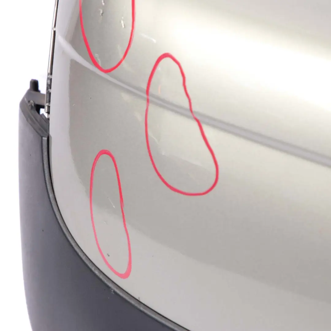 Complete Rear Bumper Sparkling Silver Metallic - A60 to Mini Cooper 2 R56 R57 with Part number 0430249 Mini Cooper 2 R56 R57 Complete Rear Bumper Sparkling Silver Metallic - A60 - SKU 0430249-SS2 - Part number 0430249