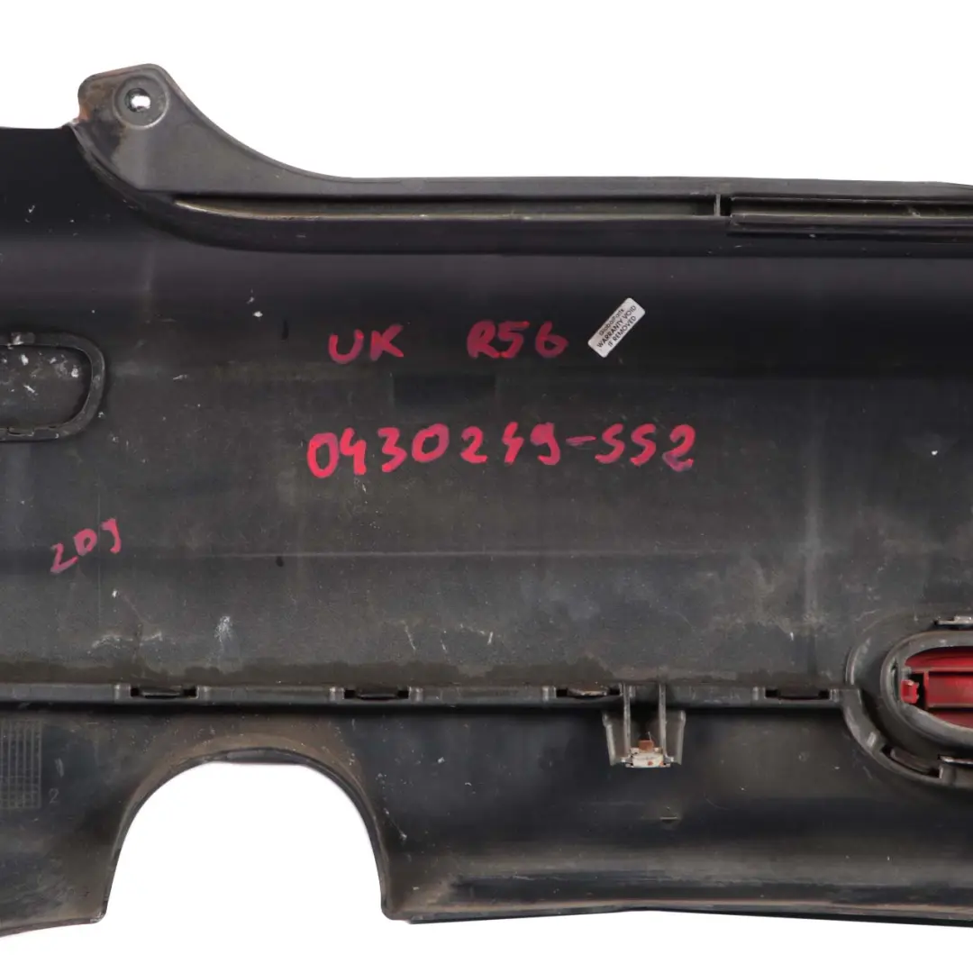 Mini Cooper 2 R56 R57 Complete Rear Bumper Sparkling Silver Metallic - A60 - SKU 0430249-SS2 - Part number 0430249