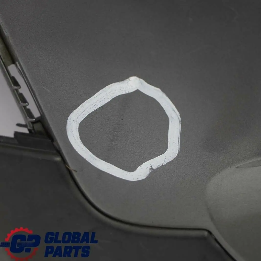 Mini Cooper S R56 R57 Complete Rear Bumper Trim Panel Dark Silver - SKU 0430252-DS6 - Part number 0430252