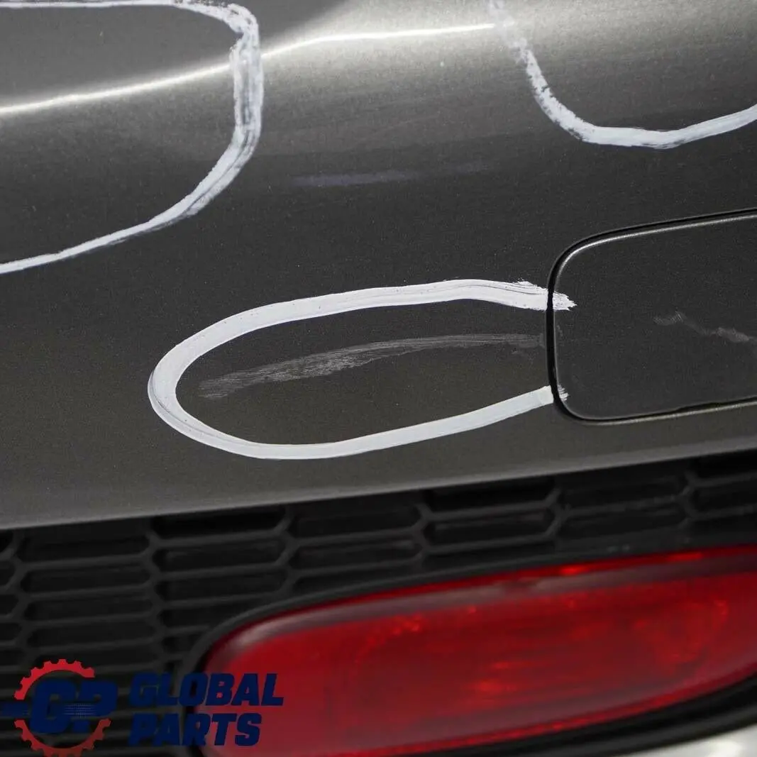 Stossfänger Hinten Dark Silver Silber - 871 für Mini Cooper S R56 R57 mit Teilenummer 0430252 Mini Cooper S R56 R57 Stossfänger Hinten Dark Silver Silber - 871 - SKU 0430252-DS6 - Teilenummer 0430252