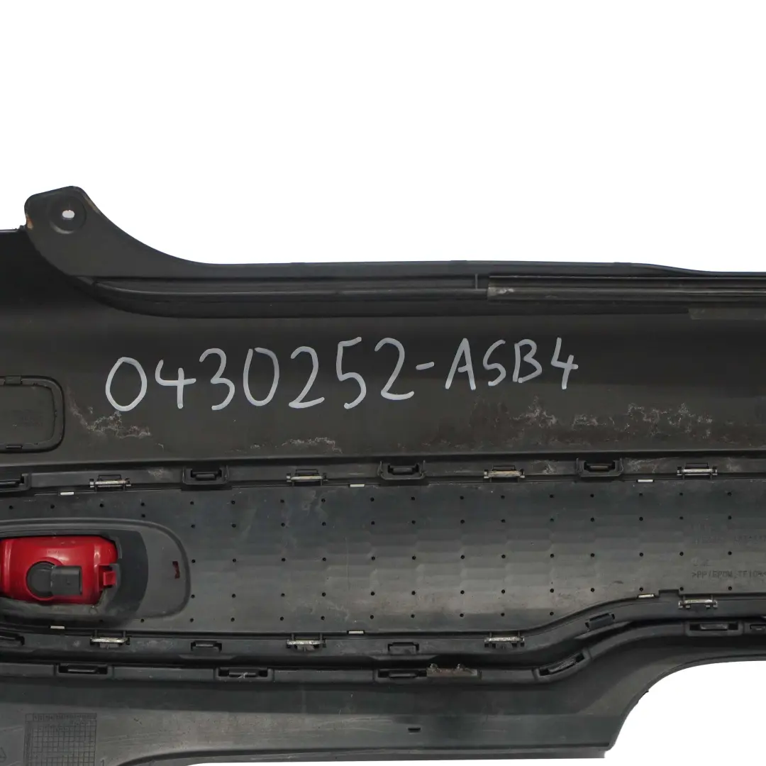 Mini R56 R57 Cooper S Stossfänger Hinten Astro Black Schwarz Metallic - A25 - SKU 0430252-ASB4 - Teilenummer 0430252