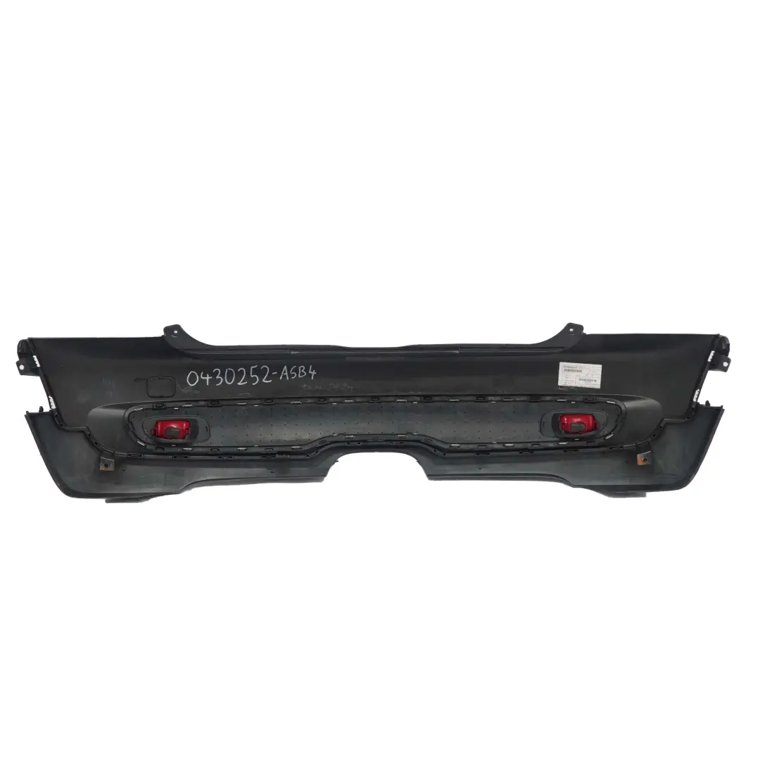 Mini R56 R57 Cooper S Stossfänger Hinten Astro Black Schwarz Metallic - A25 - SKU 0430252-ASB4 - Teilenummer 0430252