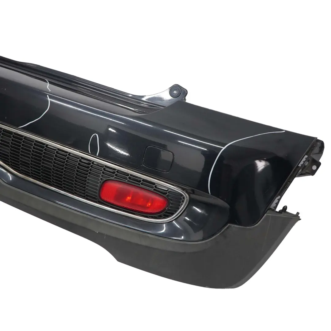  Bumper Rear Mini R56 R57 Cooper S Complete Trim Panel Astro Black - A25 - SKU 0430252-ASB4 - Part number 0430252