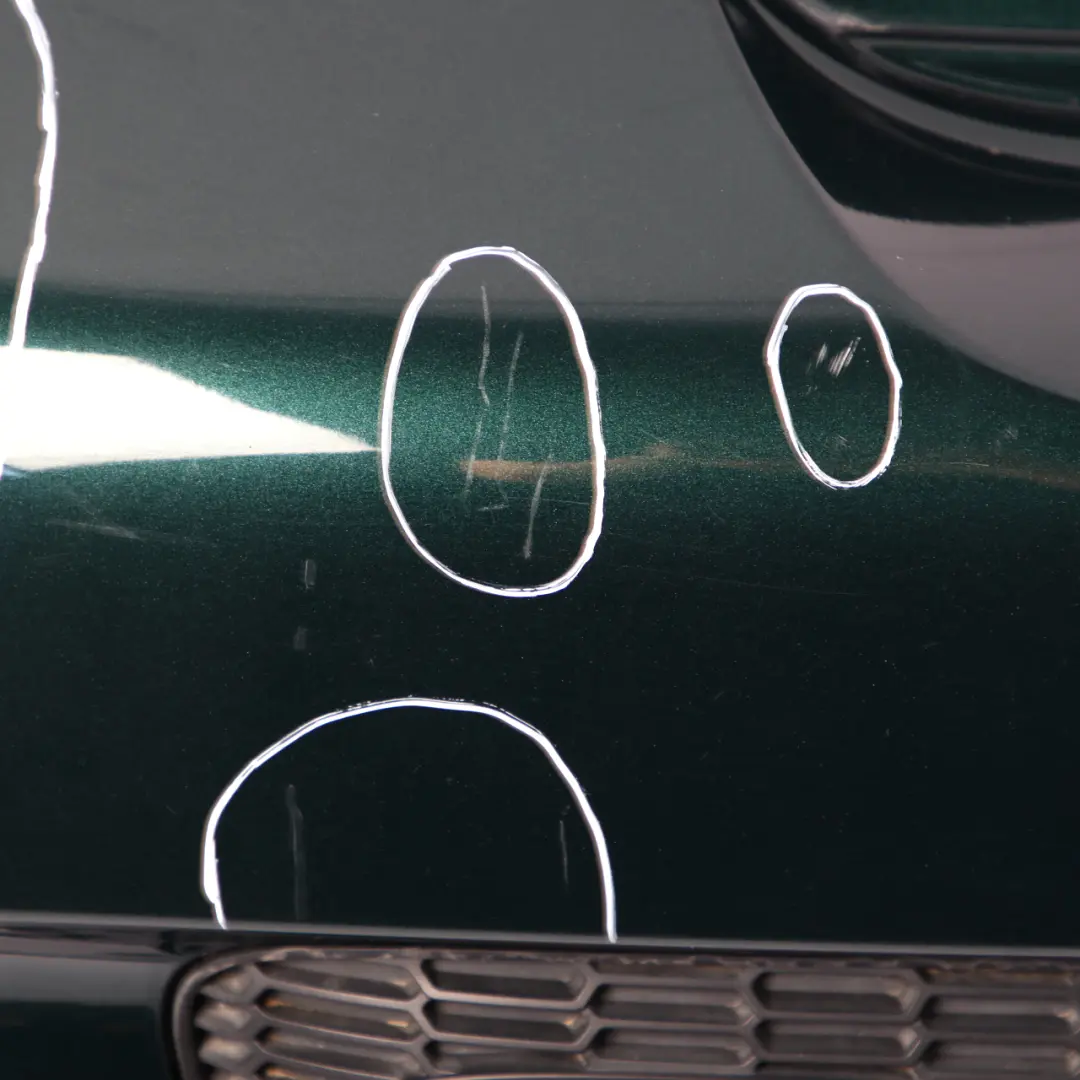 PDC Complete Rear Bumper Panel British Racing Green 895 to Mini Cooper S R56 R57 with Part number 430252 Mini Cooper S R56 R57 PDC Complete Rear Bumper Panel British Racing Green 895 - SKU 0430252-BRG1 - Part number 430252