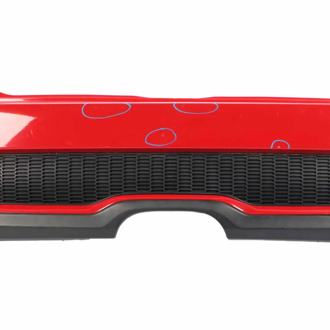 Mini Cooper S R56 R57 PDC Complete Rear Bumper Trim Panel Chili Red - 851 - SKU 0430252-CHRED1 - Part number 0430252