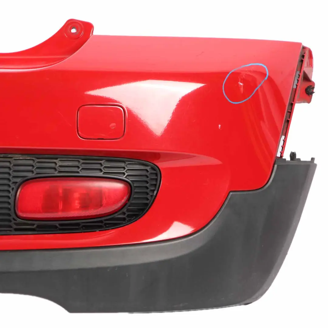 Mini Cooper S R56 R57 PDC Complete Rear Bumper Trim Panel Chili Red - 851 - SKU 0430252-CHRED1 - Part number 0430252