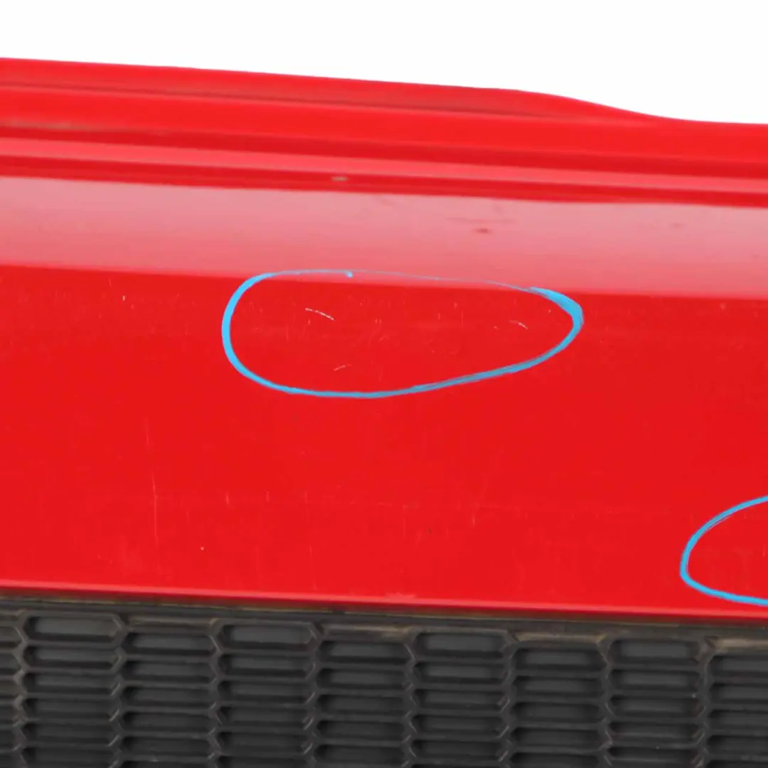 Mini Cooper S R56 R57 PDC Complete Rear Bumper Trim Panel Chili Red - 851 - SKU 0430252-CHRED1 - Part number 0430252