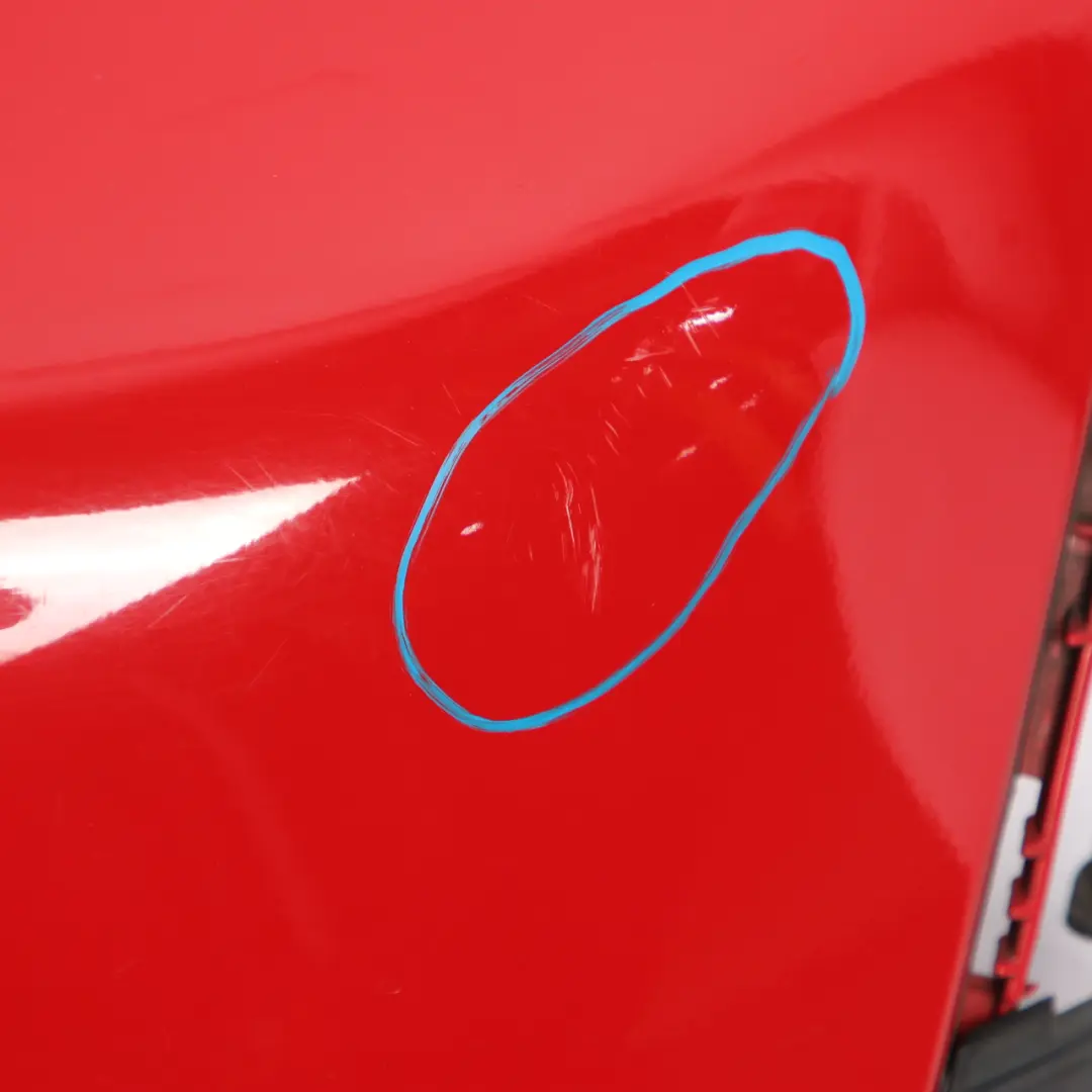 Mini Cooper S R56 R57 PDC Complete Rear Bumper Trim Panel Chili Red - 851 - SKU 0430252-CHRED1 - Part number 0430252