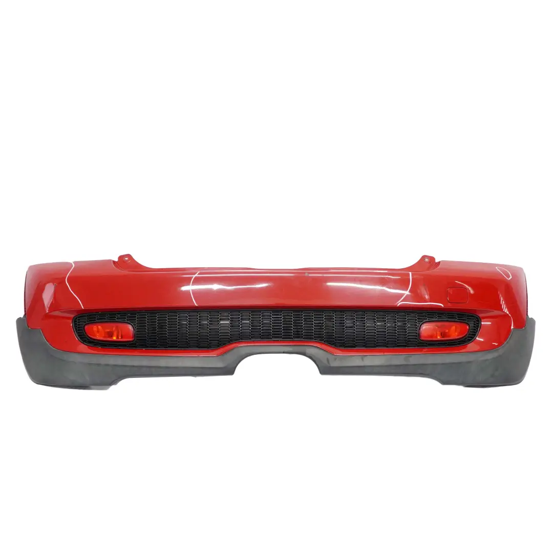 Mini Cooper S R56 R57 Complete Rear Bumper Trim Panel Chili Red - 851 - SKU 0430252-CHRED2 - Part number 0430252