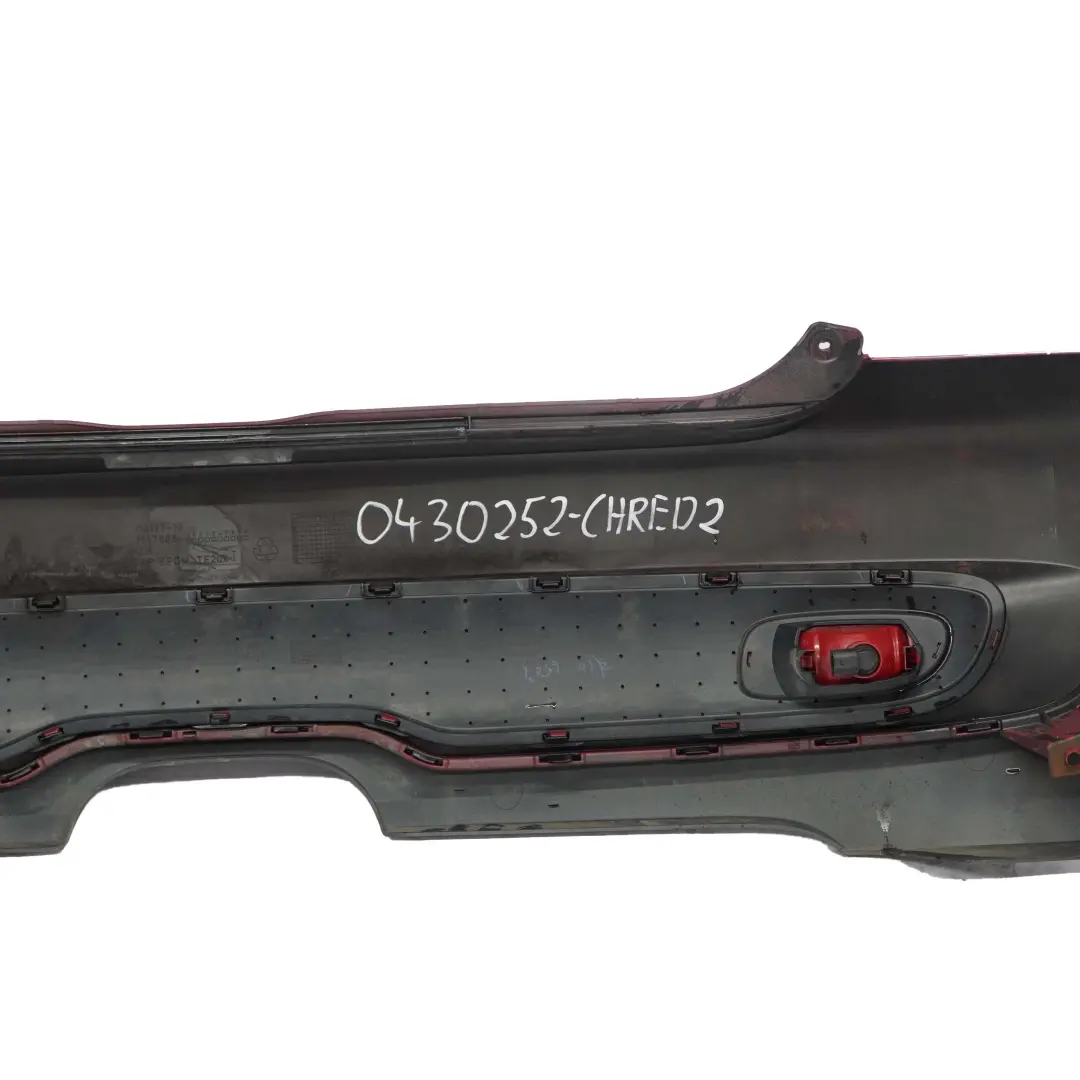Mini Cooper S R56 R57 Complete Rear Bumper Trim Panel Chili Red - 851 - SKU 0430252-CHRED2 - Part number 0430252