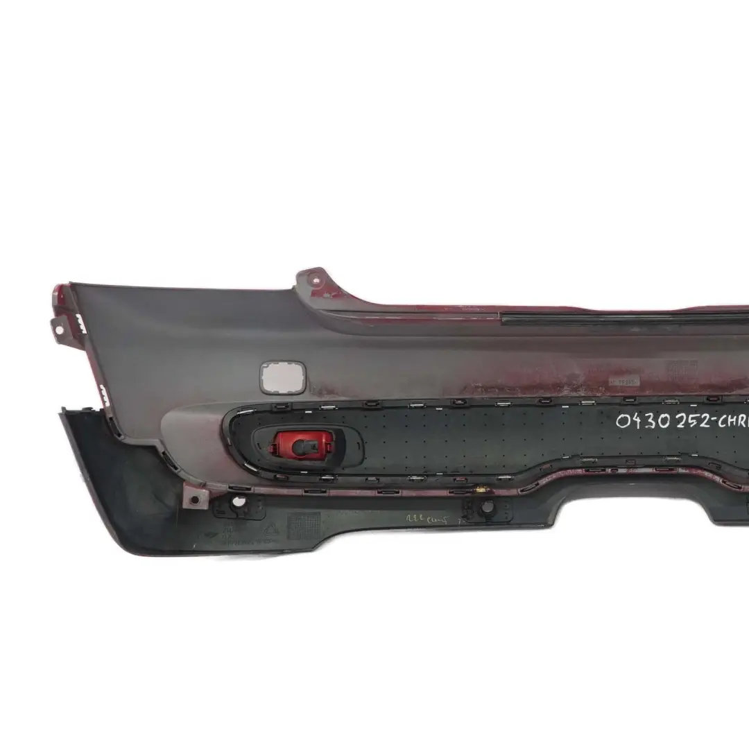 Mini R56 R57 Rear Bumper Cooper S Trim Panel Chili Red - 851 - SKU 0430252-CHRED3 - Part number 0430252
