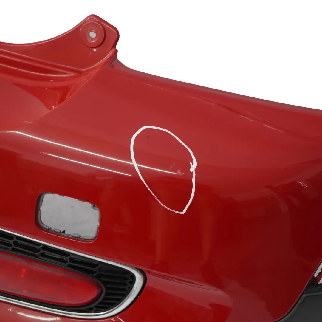 Mini R56 R57 Rear Bumper Cooper S Trim Panel Chili Red - 851 - SKU 0430252-CHRED3 - Part number 0430252