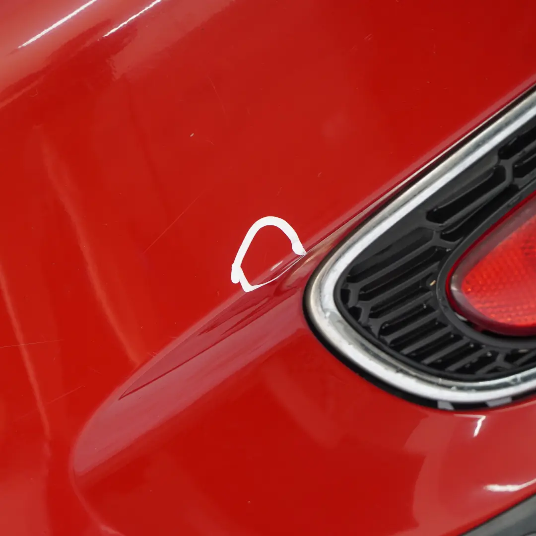 Bumper Cooper S Trim Panel Chili Red - 851 to Mini R56 R57 Rear with Part number 0430252 Mini R56 R57 Rear Bumper Cooper S Trim Panel Chili Red - 851 - SKU 0430252-CHRED3 - Part number 0430252