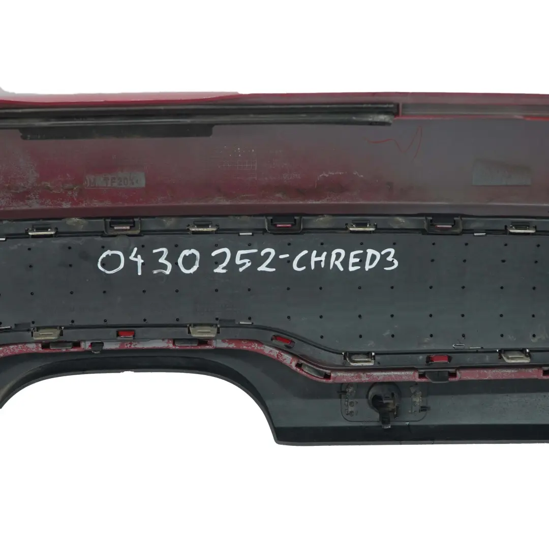 Mini R56 R57 Rear Bumper Cooper S Trim Panel Chili Red - 851 - SKU 0430252-CHRED3 - Part number 0430252