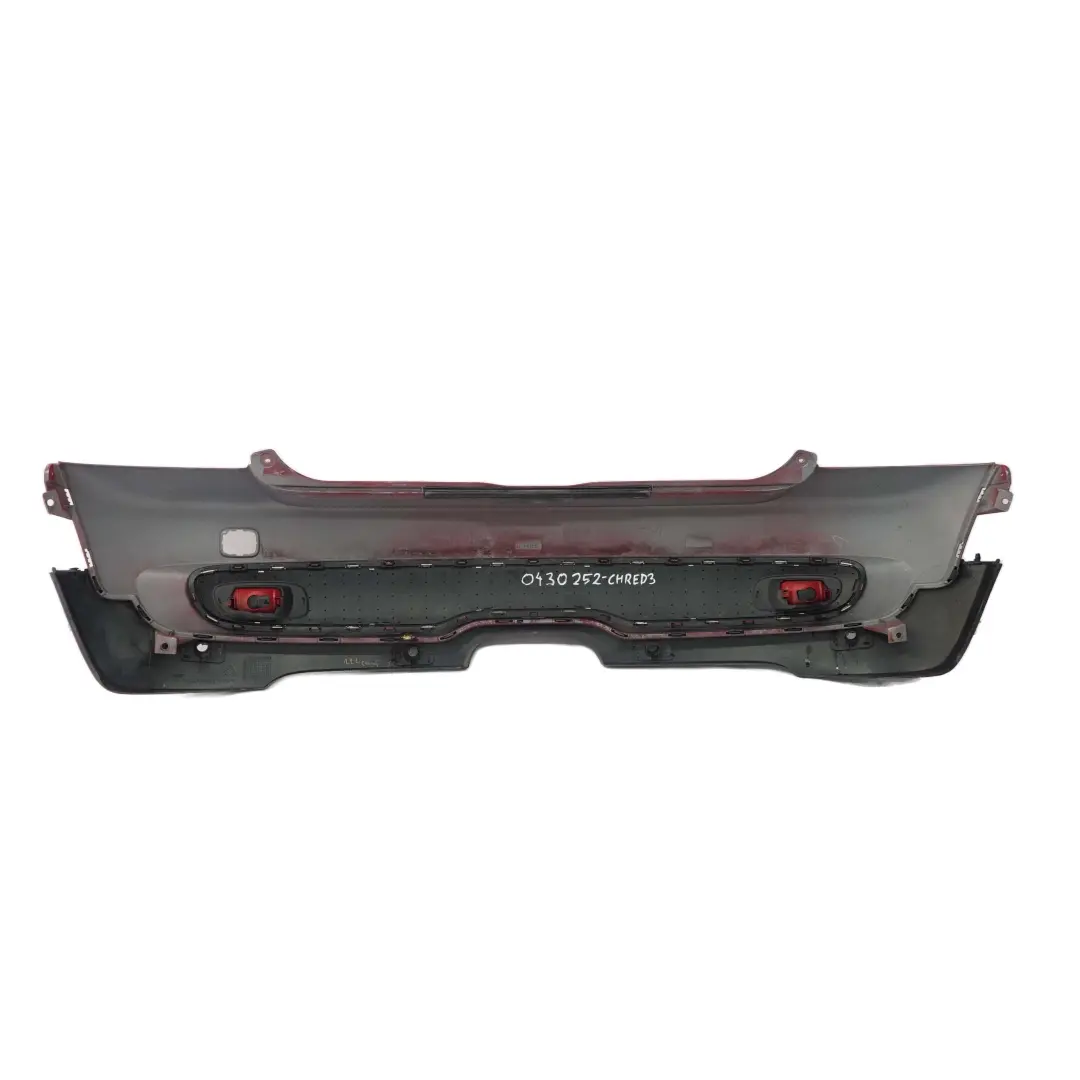Mini R56 R57 Rear Bumper Cooper S Trim Panel Chili Red - 851 - SKU 0430252-CHRED3 - Part number 0430252
