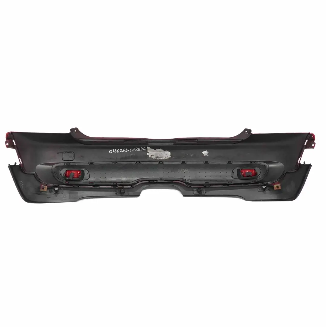 Mini R56 R57 Rear Bumper Cooper S Trim Panel Chili Red - 851 - SKU 0430252-CHRED4 - Part number 0430252
