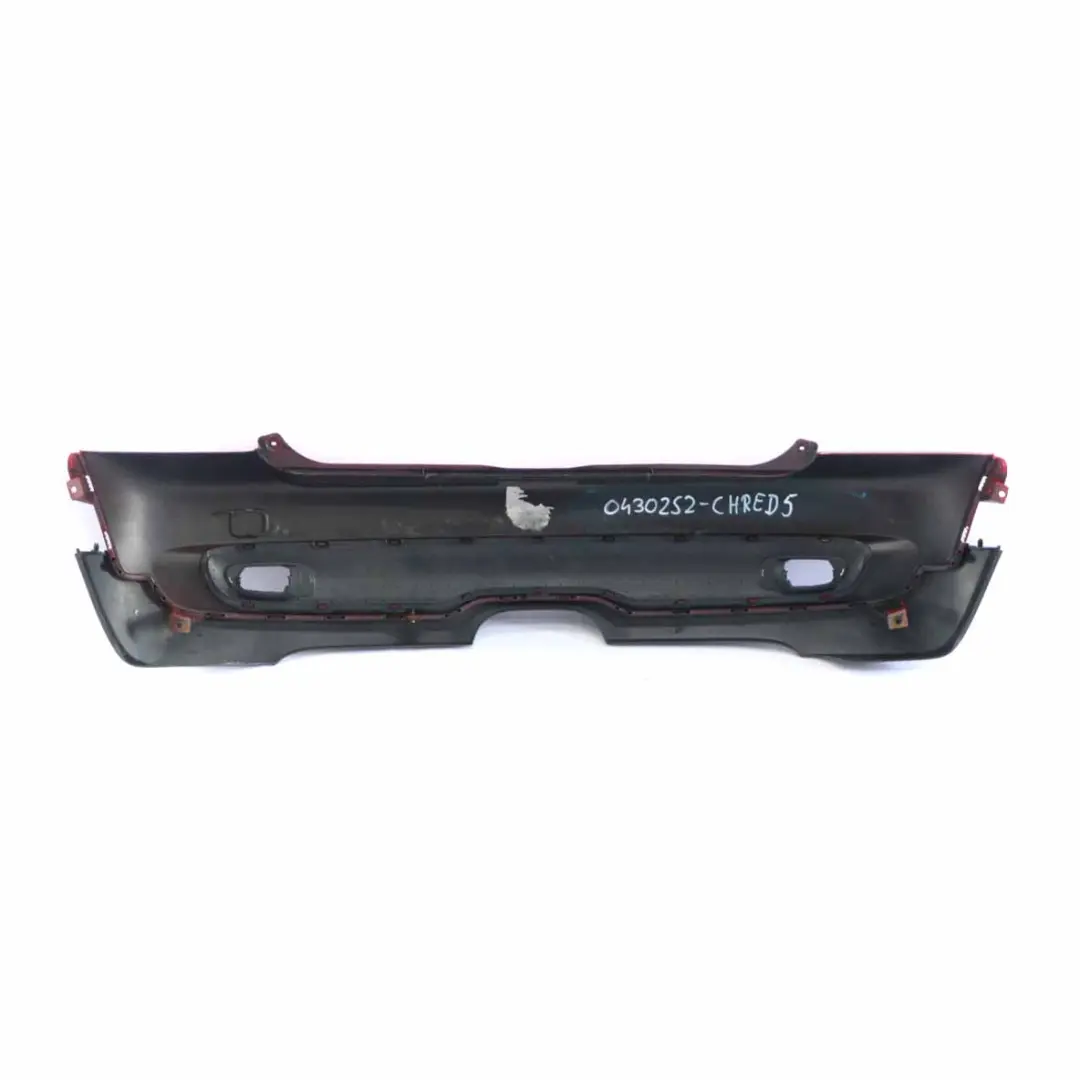 Mini R56 R57 Rear Bumper Cooper S Trim Panel Chili Red - 851 - SKU 0430252-CHRED5 - Part number 0430252