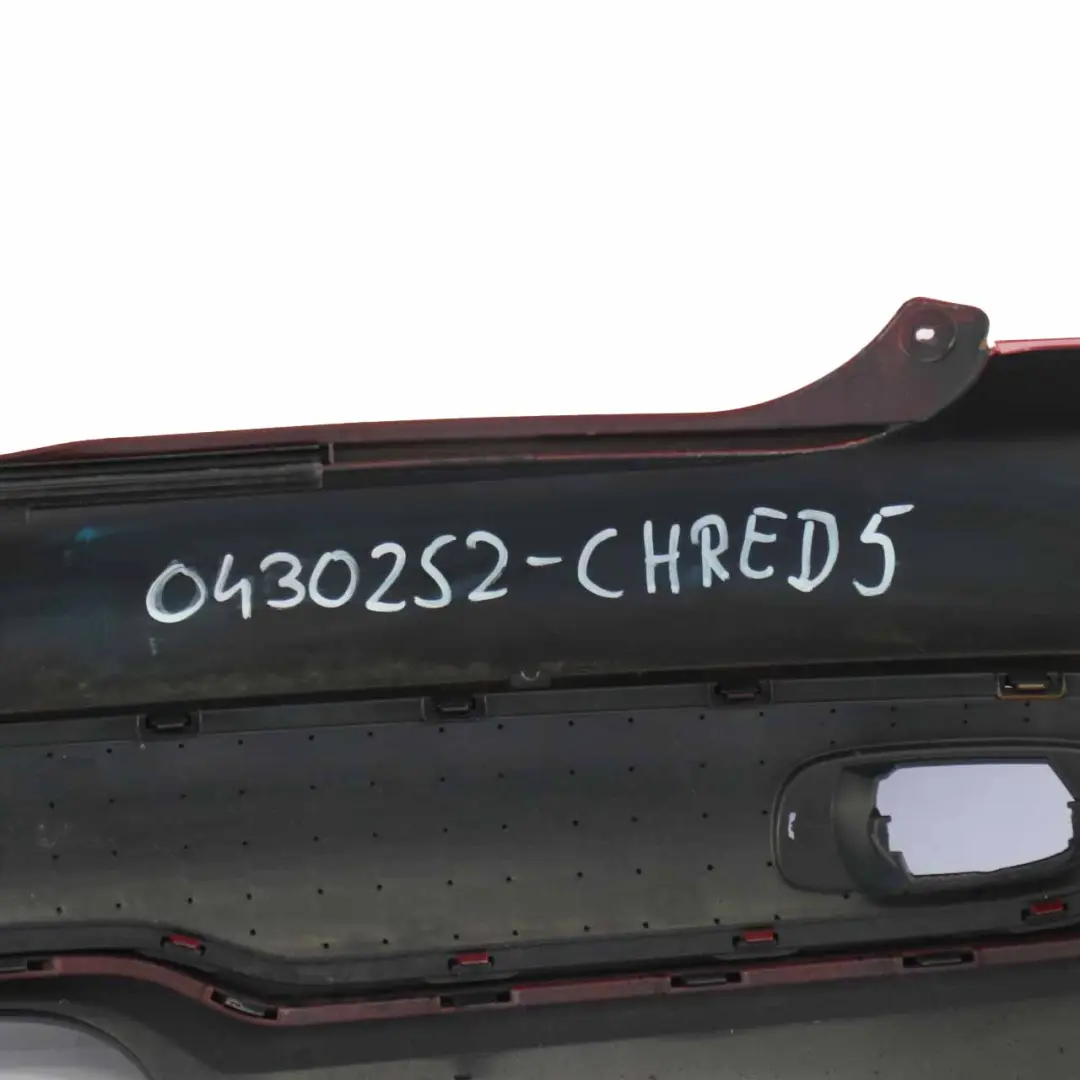 Mini R56 R57 Rear Bumper Cooper S Trim Panel Chili Red - 851 - SKU 0430252-CHRED5 - Part number 0430252