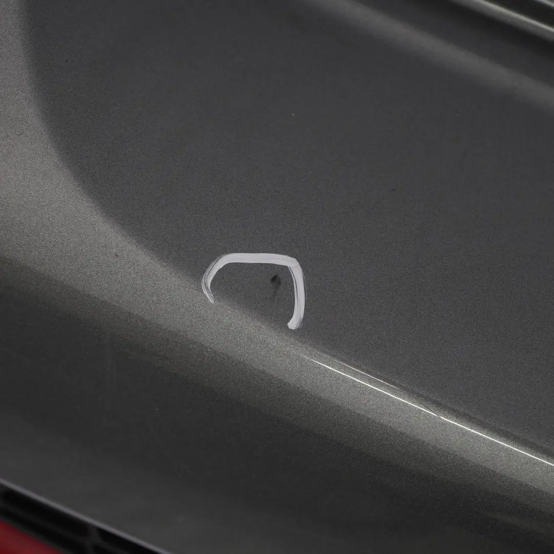 Mini Cooper S R56 R57 Complete Rear Bumper Trim Panel Dark Silver Metallic - 871 - SKU 0430252-DS3 - Part number 0430252