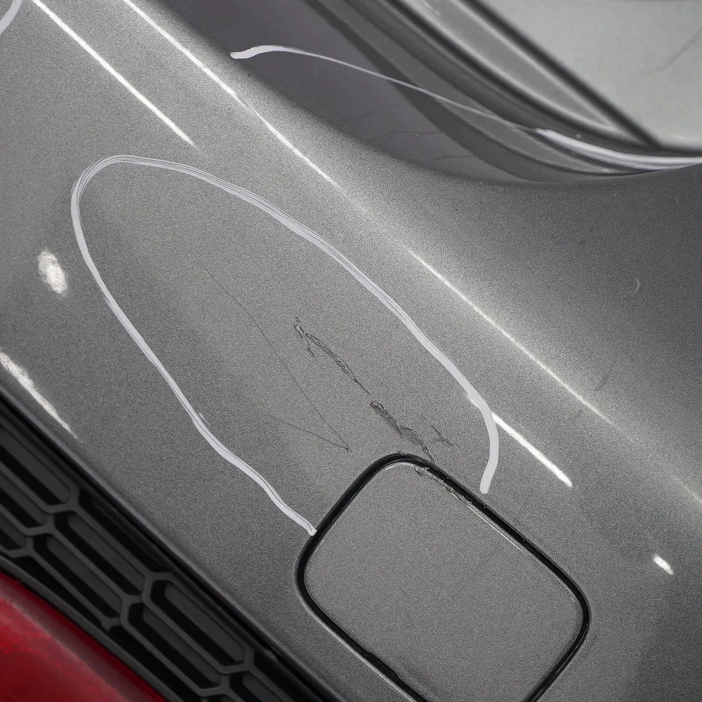 Mini Cooper S R56 R57 PDC Stossfänger Abdeckung Hinten Dark Silber Metallic 871 - SKU 0430252-DS3 - Teilenummer 0430252