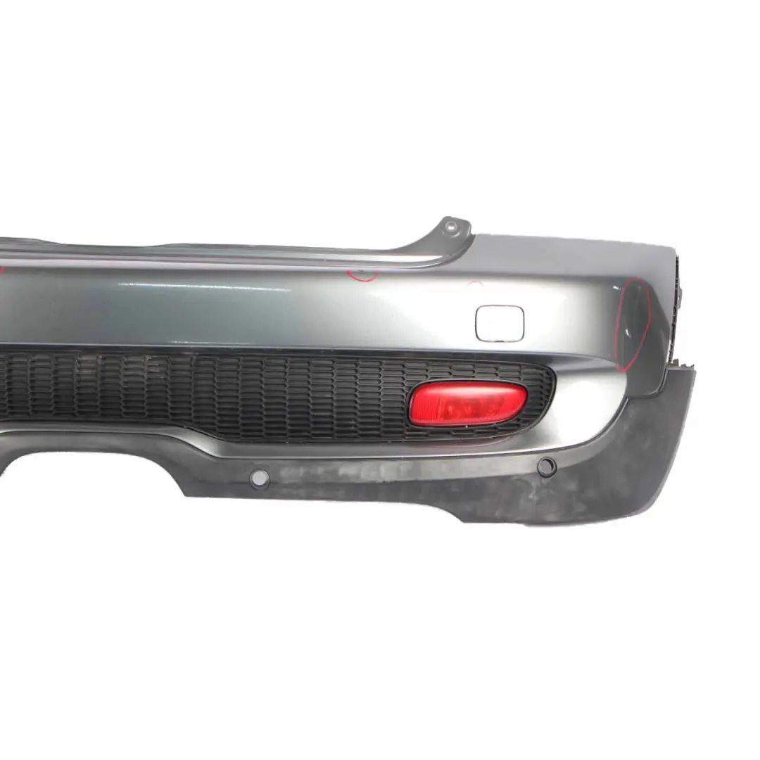 Complete Rear Bumper Trim Panel Dark Silver - 871 to Mini Cooper S 4 R56 R57 with Part number 0430252 Mini Cooper S 4 R56 R57 Complete Rear Bumper Trim Panel Dark Silver - 871 - SKU 0430252-DS4 - Part number 0430252