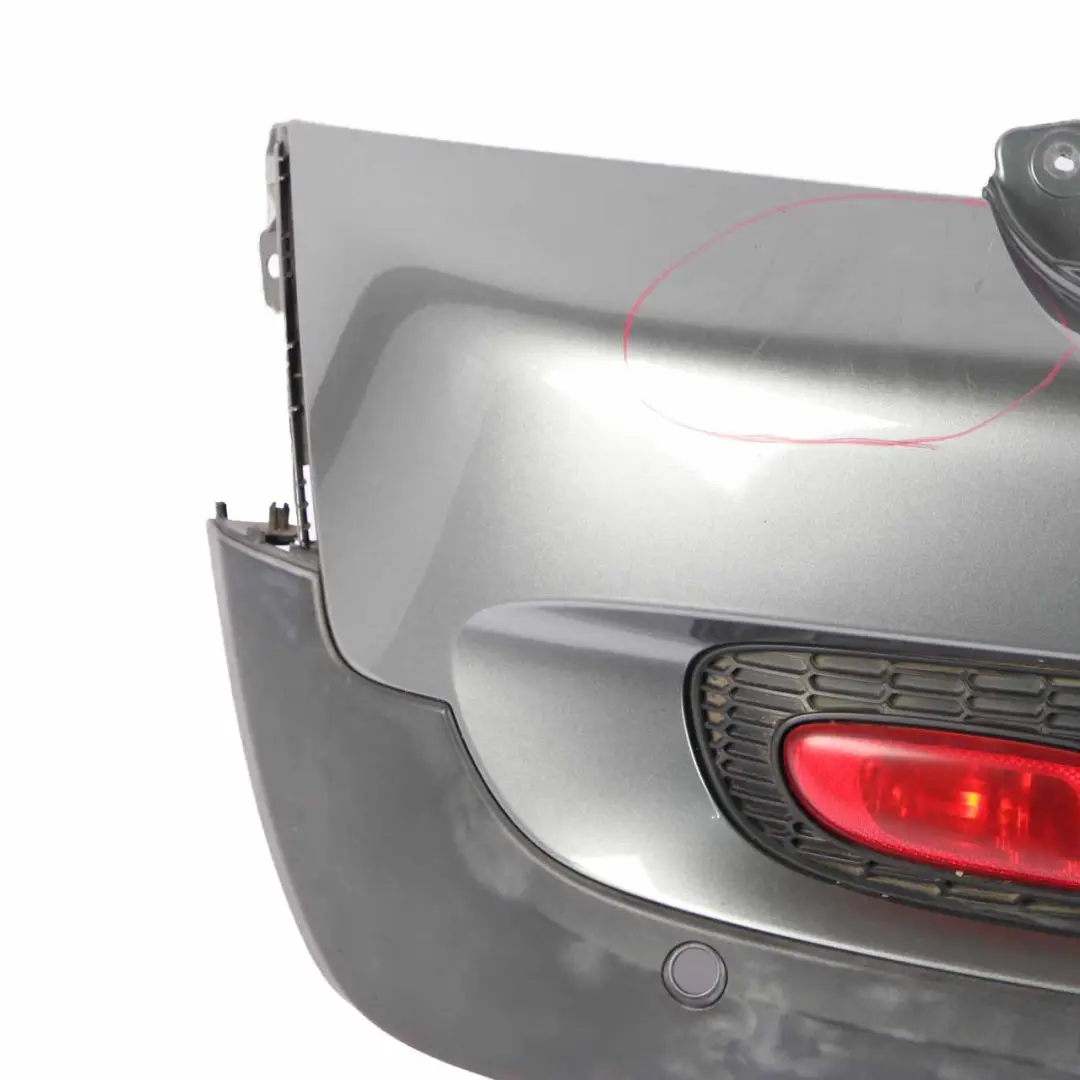 Complete Rear Bumper Trim Panel Dark Silver - 871 to Mini Cooper S 4 R56 R57 with Part number 0430252 Mini Cooper S 4 R56 R57 Complete Rear Bumper Trim Panel Dark Silver - 871 - SKU 0430252-DS4 - Part number 0430252