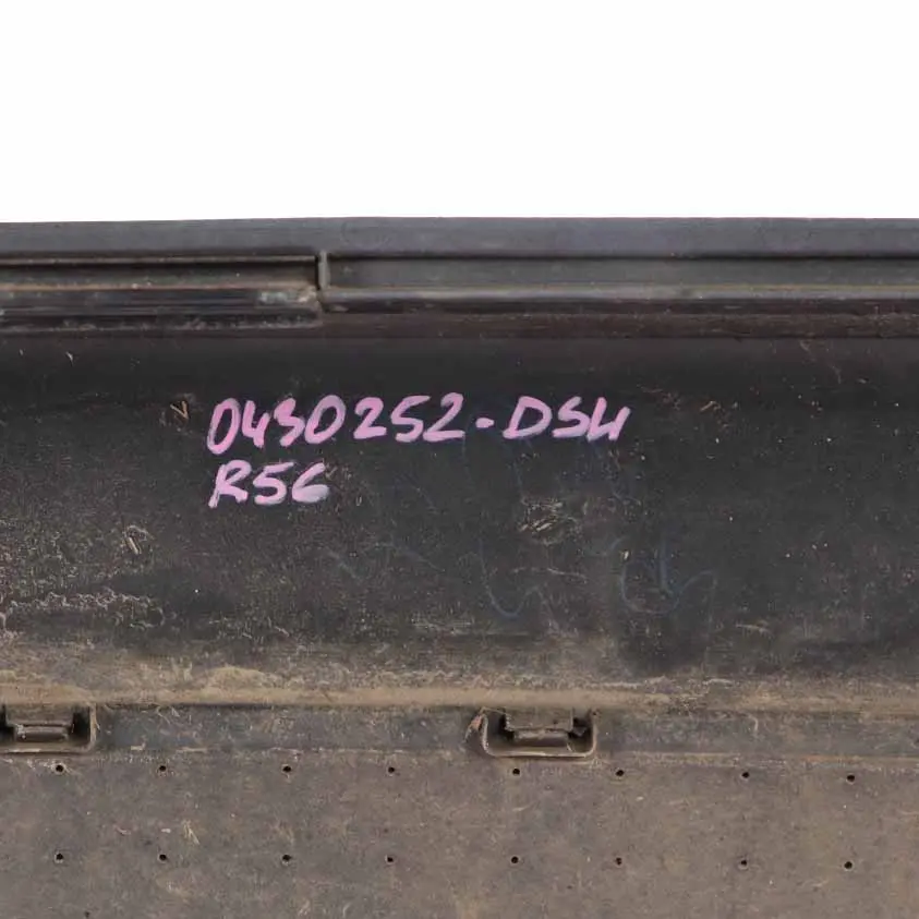 Complete Rear Bumper Trim Panel Dark Silver - 871 to Mini Cooper S 4 R56 R57 with Part number 0430252 Mini Cooper S 4 R56 R57 Complete Rear Bumper Trim Panel Dark Silver - 871 - SKU 0430252-DS4 - Part number 0430252