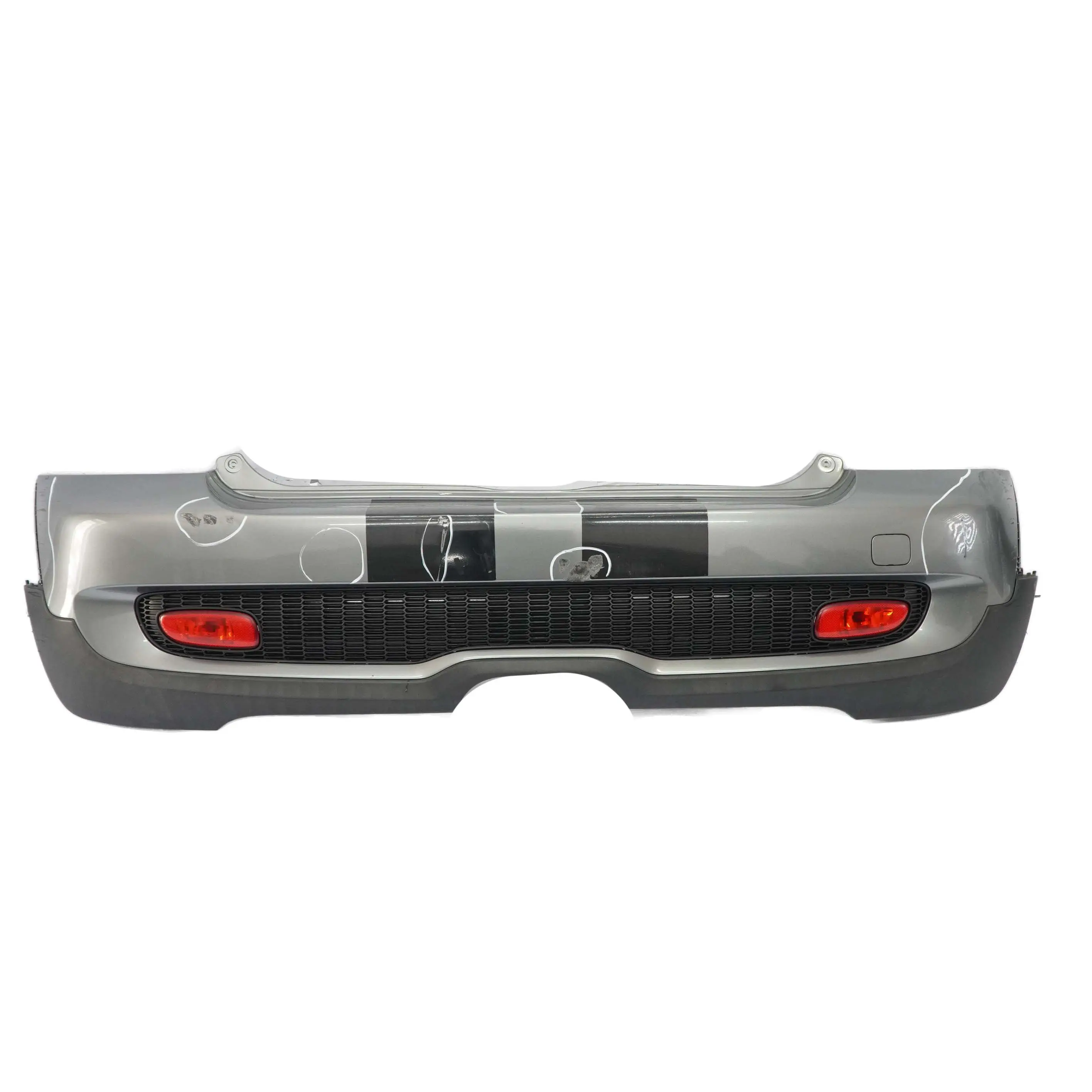 Mini Cooper S R56 R57 Paraurti Posteriore Scuro Argento Metallizzato -