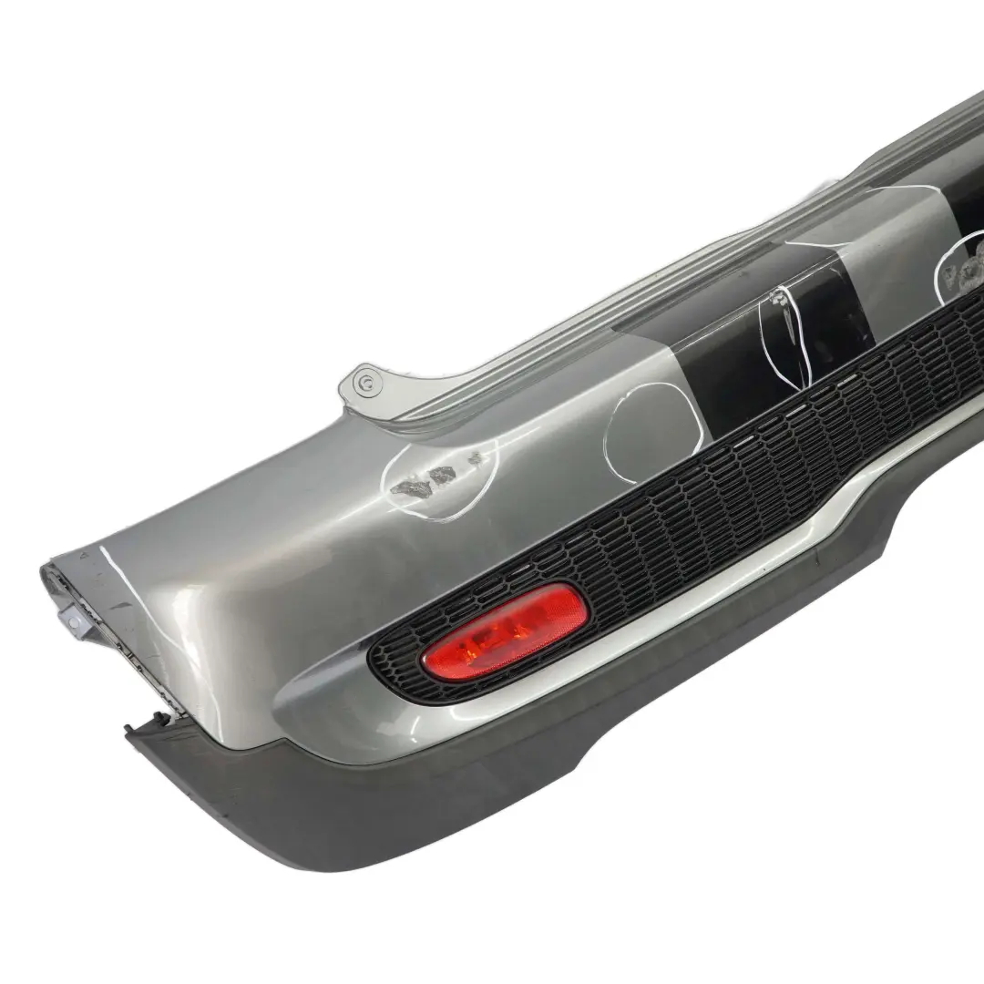 Mini Cooper S R56 R57 Complete Rear Bumper Trim Panel Dark Silver Metallic - 871 - SKU 0430252-DS7 - Part number 0430252