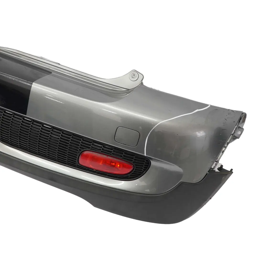 Mini Cooper S R56 R57 Complete Rear Bumper Trim Panel Dark Silver Metallic - 871 - SKU 0430252-DS7 - Part number 0430252