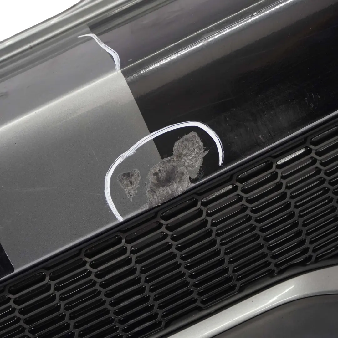 Mini Cooper S R56 R57 Complete Rear Bumper Trim Panel Dark Silver Metallic - 871 - SKU 0430252-DS7 - Part number 0430252