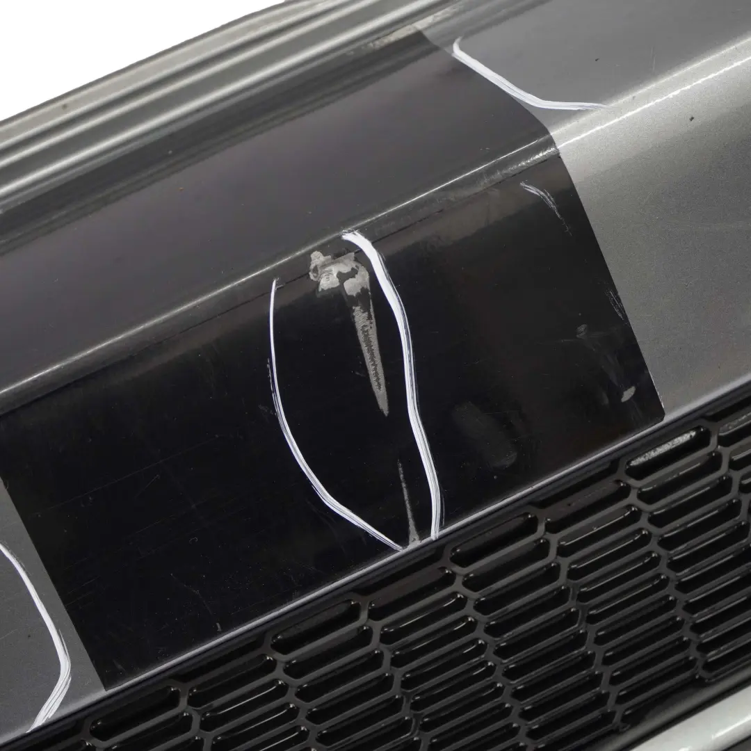 Mini Cooper S R56 R57 Complete Rear Bumper Trim Panel Dark Silver Metallic - 871 - SKU 0430252-DS7 - Part number 0430252